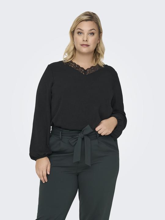 Produktbild Only Curvy Oberteil mit langen Ärmeln (44)