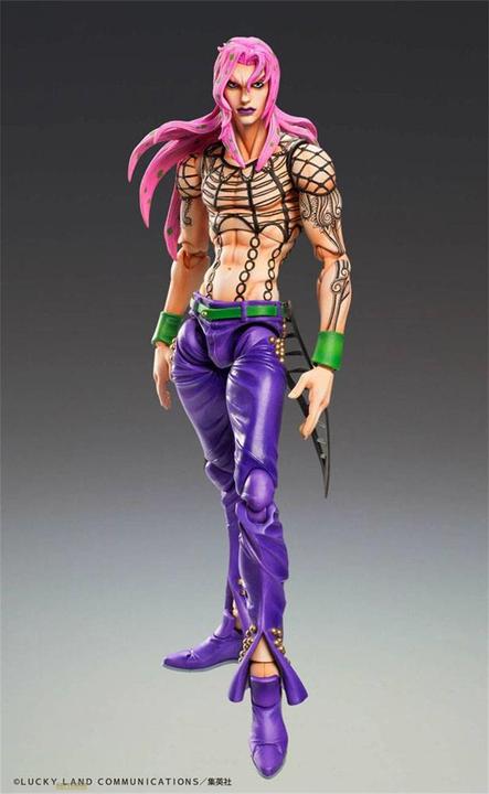 Actual product image Medicos Entertainment JoJo's Bizarre Adventure Part5 Super Action Figure Chozokado (Diavolo) (re-run) 15 cm