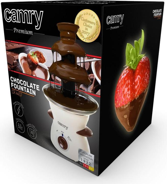 Produktbild Camry Chocolate Fountain, 80W (maximum 190W) W