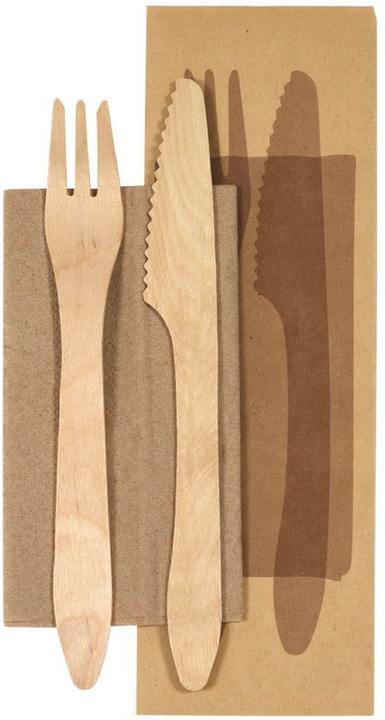 Produktbild Duni Holz-Besteck Set BioPak (400 x)