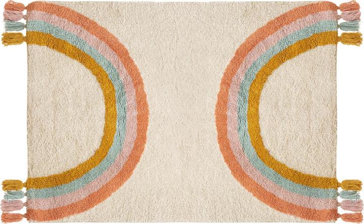 Productafbeelding Atmosphera Regenboog vloerkleed 100x150, veelkleurig (100 x 150 cm)