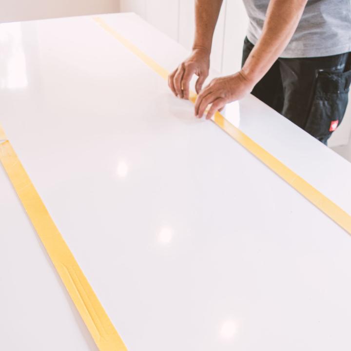 Actual product image Schulte DecoDesign Hochglanz (Back panel (single), 100 cm, 210 cm)