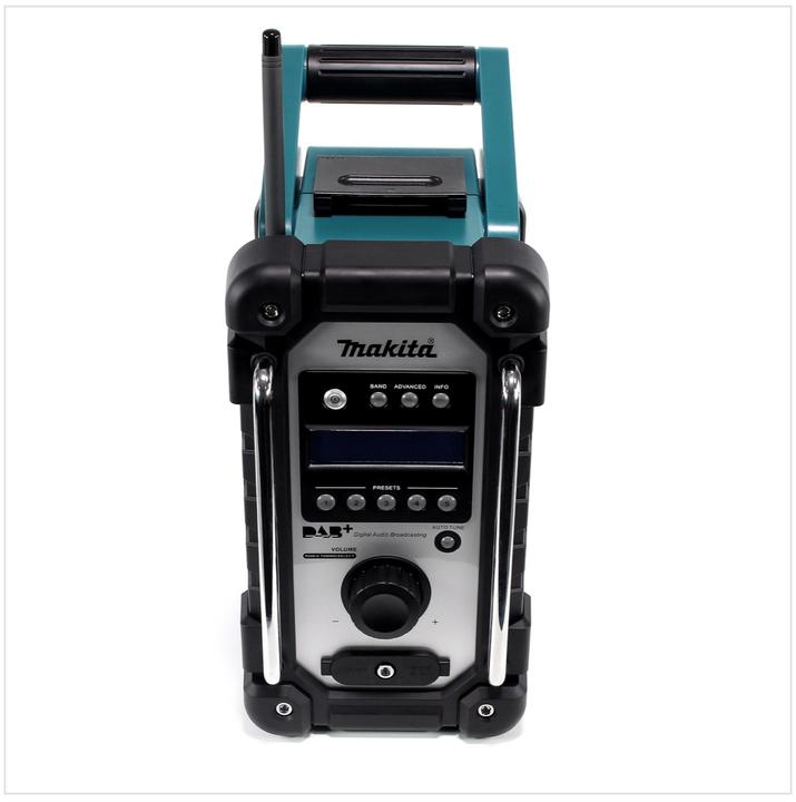 Produktbild Makita DMR 110 Akku-Baustellenradio 7,2 V - 18 V (DAB+, DAB, FM)