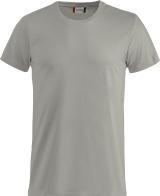 T-Shirt Clique Basic-T 029030, Baumwolle, silber, Grösse L (L)