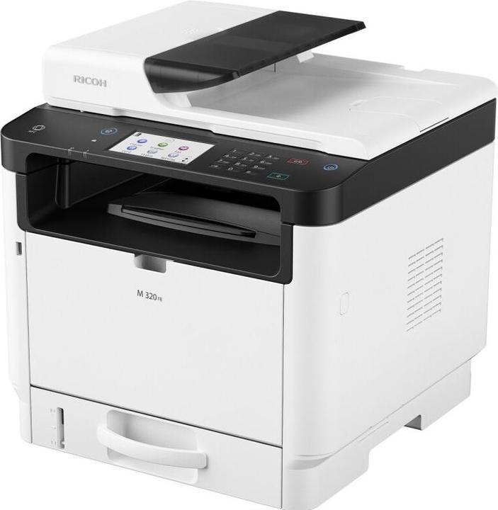 RICOH M 320FB A4 mono Laser MFP 10,20cm (4") 1 (Laser, Schwarz-Weiss)