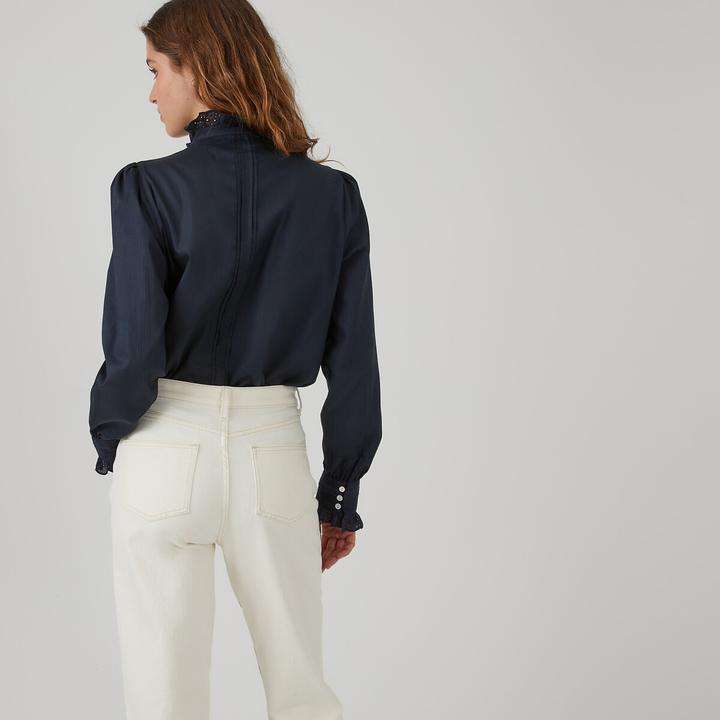 Produktbild La Redoute Collections Bluse Signature im viktorianischen Stil (44)