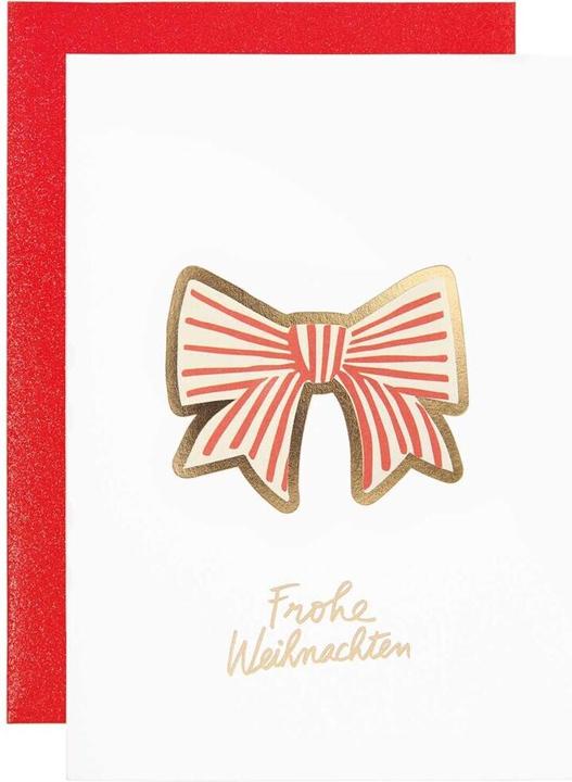 Rico Design 3D-greeting bow,white B6.302060 (1 pcs.)