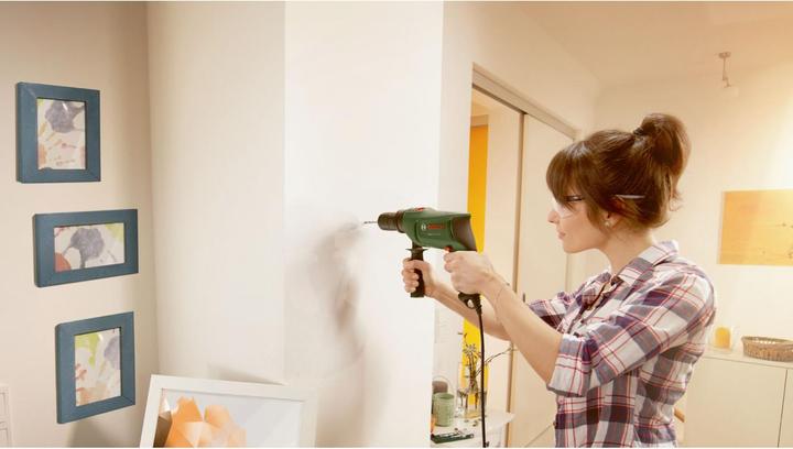 Actual product image Bosch Home & Garden EasyImpact 600 impact drill with carrying case (Electrical connection)