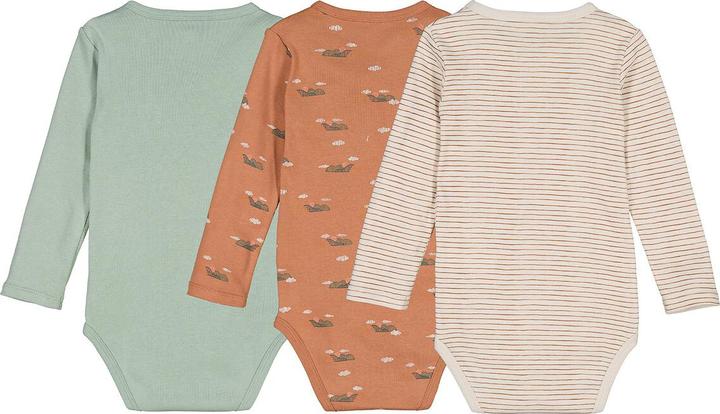 Actual product image La Redoute Collections 3-Pack First Baby Bodysuits (74)