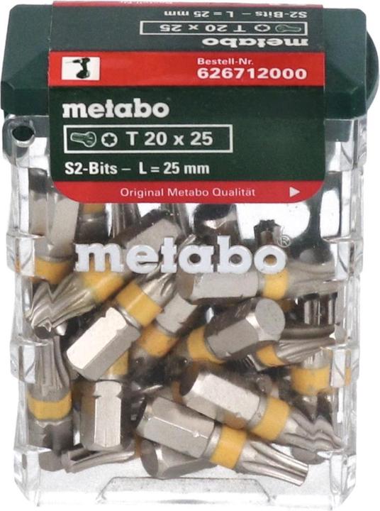 Produktbild Metabo Bit-Box SP (Innensechsrund TX M20)