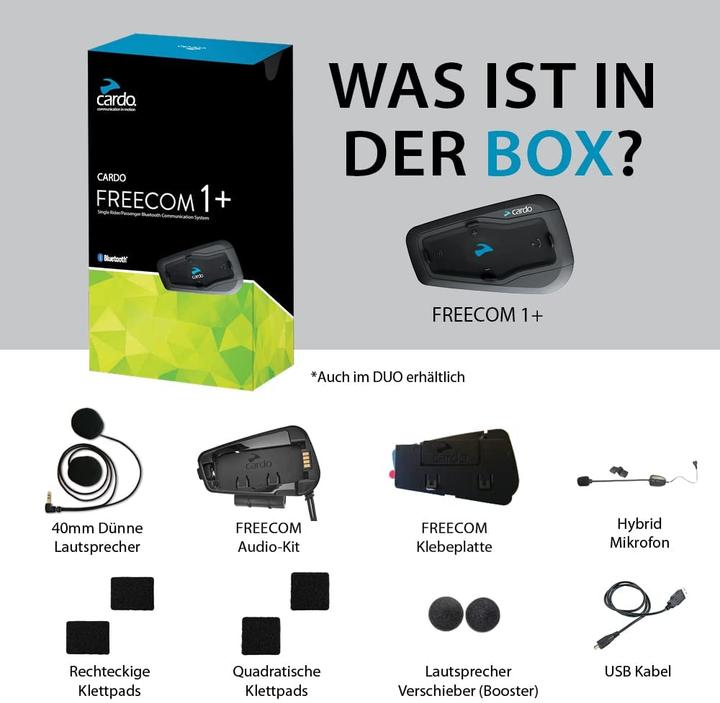 Image du produit Cardo Freecom 1+ (Jeu de 2)