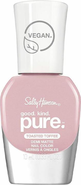 Sally Hansen Good Kind Pure Nail Polish Toasted Toffee 10ml (Gerösteter Toffee, Gel-Effekt Nagellack)