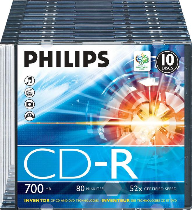 Actual product image Philips Cd-R (10 x)