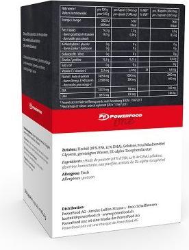 Actual product image PowerFood One Omega 3 (120 Piece, Capsules)
