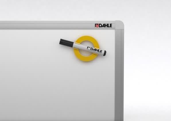 Immagine prodotto Magni Mega magnete CIRCLE XL (80 mm, incluso supporto per oggetti) giallo (1 x)