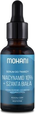 Mohani MOHANI Serum do twarzy z niacynamidem 10% + szanta biała 30ml (30 ml)