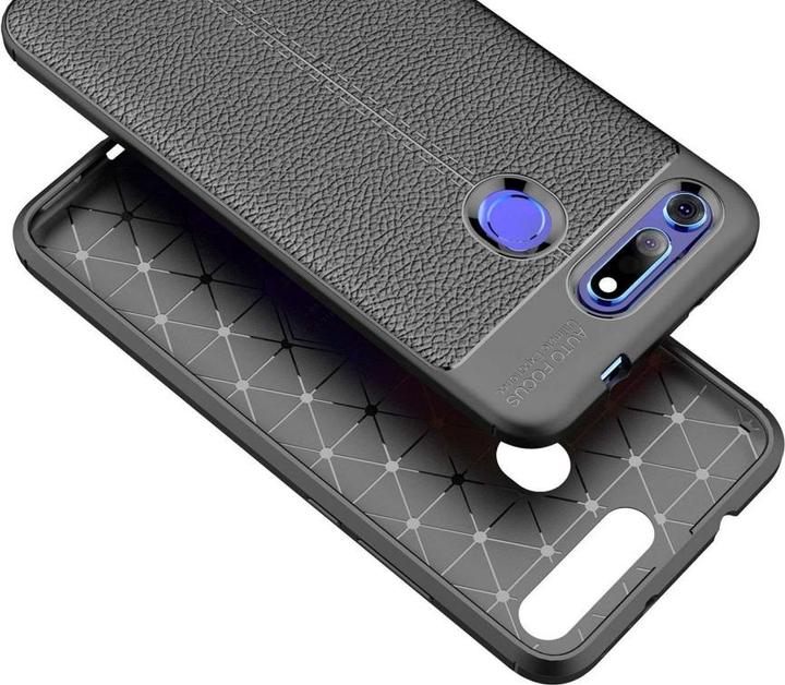 Produktbild Screenguard Honor View 20 Hülle Leather Design TPU Cover (Honor View 20)