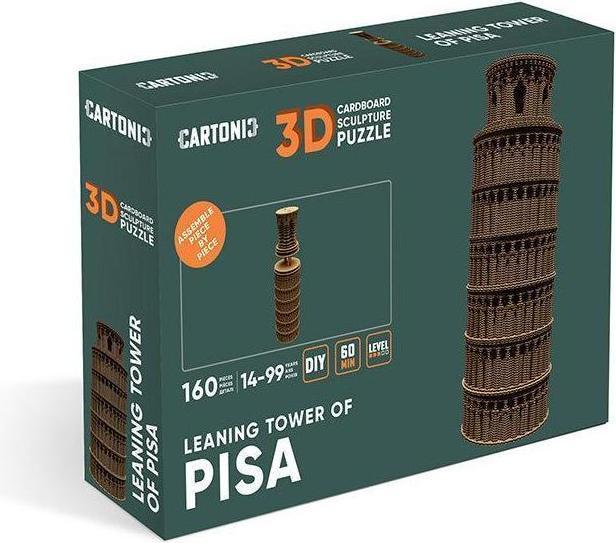 Image du produit Cartonic Tour de Pise - modèle 3D en carton