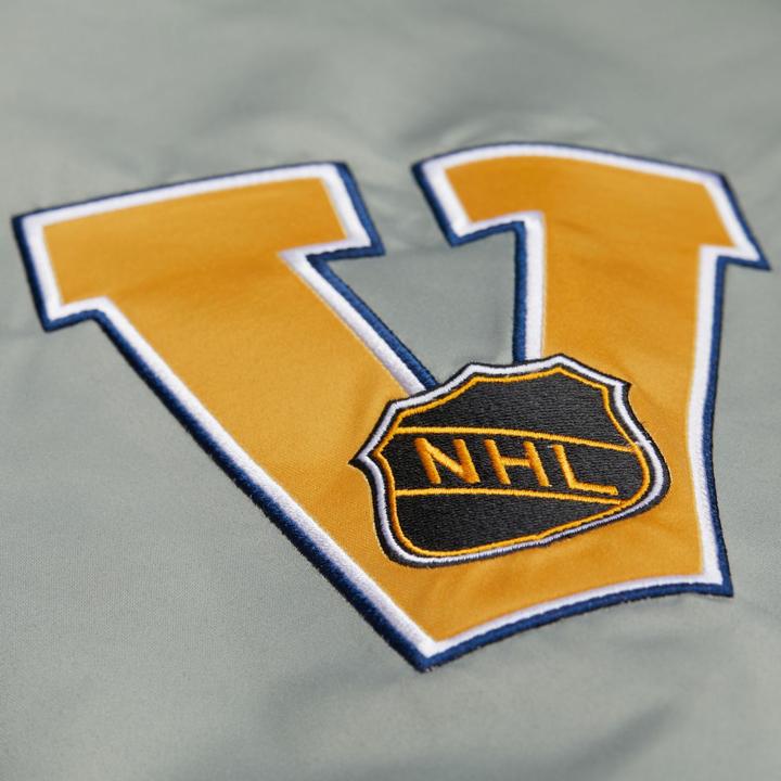Actual product image Mitchell & Ness M&N Heavyweight Satin Jacket NHL Los Angeles Kings - L (L)
