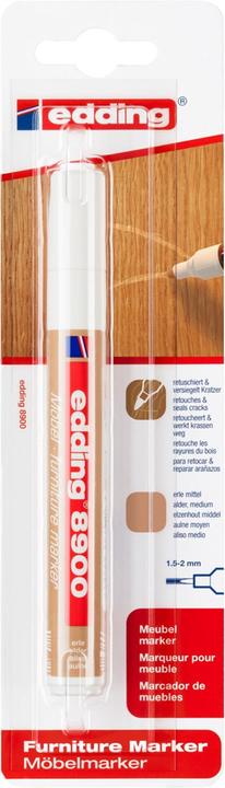 Produktbild Edding Möbel Marker 8900 Erle (Erle, 2 mm, 1 x)
