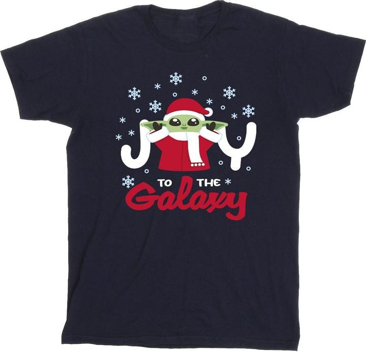 Star Wars The Mandalorian Joy To The Galaxy TShirt (M)