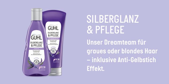 Actual product image Guhl Silberglanz & Pflege Shampoo (250 ml, Liquid shampoo)