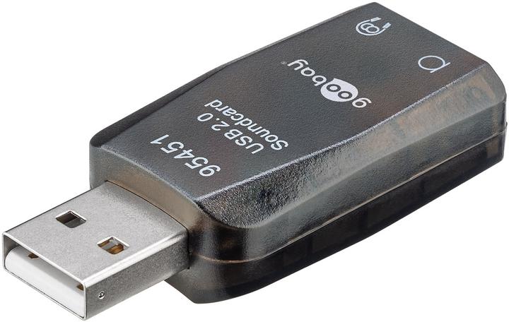 Productafbeelding Goobay 95451 USB 2.0 Geluidskaart (USB 2.0)