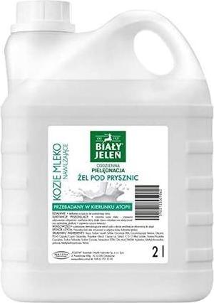 Image du produit Biały Jeleń Jeleń blanc Jeleń Daily care Gel douche hydratant au lait de chèvre 2L - supplément (2000 ml)