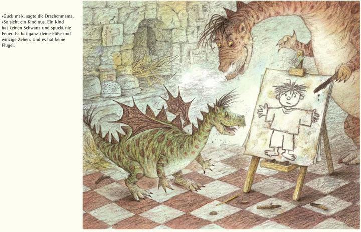 Produktbild Kleiner, schrecklicher Drache (Deutsch, Lieve Baeten, Angelika Kutsch, 2000)