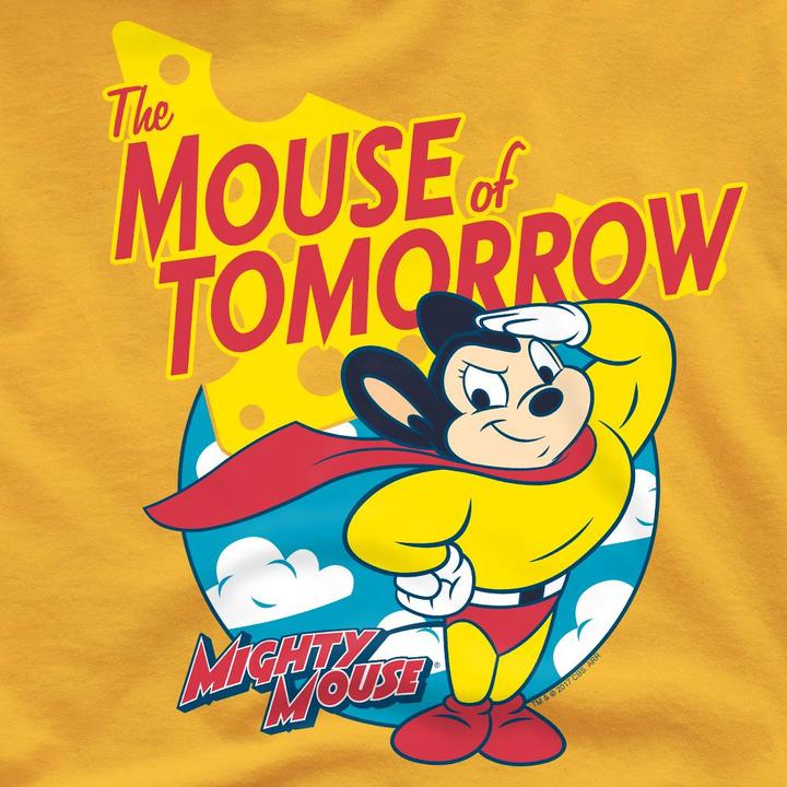 Actual product image Fruit of the Loom Mens Mouse of Tomorrow T-Shirt (S)