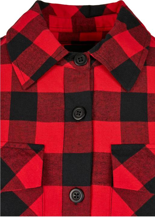 Actual product image Urban Classics Ladies Flannel Padded Overshirt - 10962 (3XL)