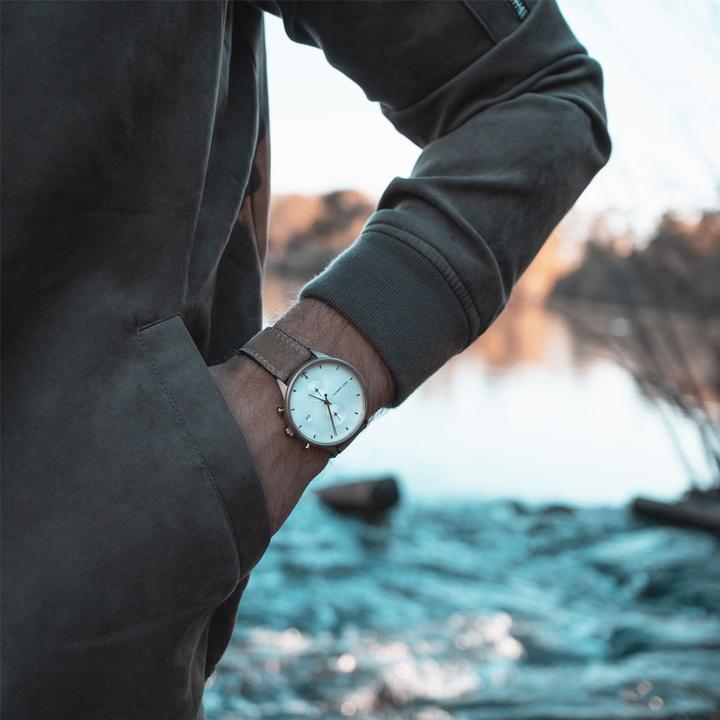 Productafbeelding Paul Hewitt Lijn Wit Zand (Chronograaf, 42 mm)