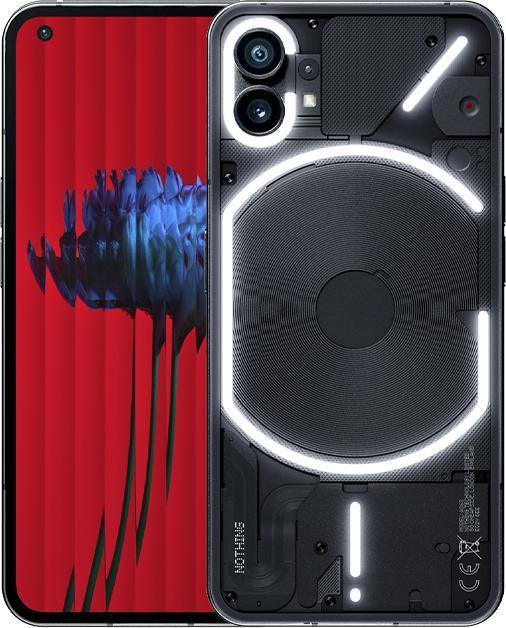 Image du produit Nothing Phone (1) (8 Go) (256 Go, Noir, 6.55", Double SIM, 50 Mpx, 5G)