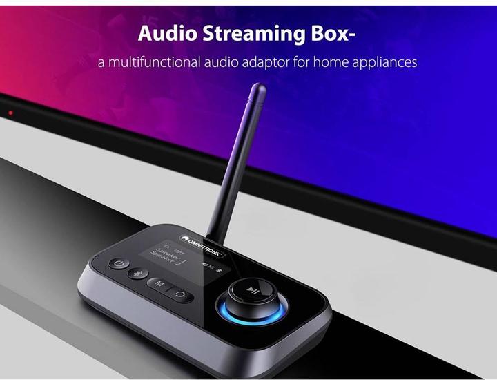 Image du produit Omnitronic BDT-5.0 Émetteur-récepteur Bluetooth 5.0