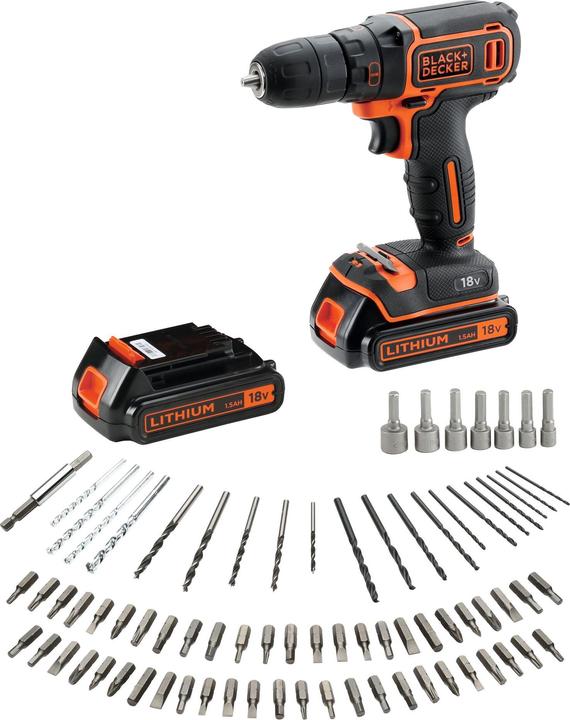 Produktbild Black & Decker BDCDC18BAFC-QW (Akkubetrieb)