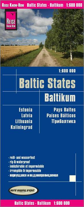Actual product image World Mapping Project. Baltic States