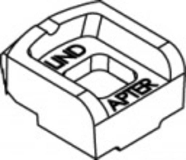 Productafbeelding Conrad Components Artikel GTW 40 LINDAPTERKlemuitsparing lang nokhoogte LM 0