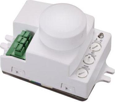 Produktbild Orno Bewegungsmelder Mikrowelle Mini 5,8GHz 120W 360° 3-2000lx weiss (OR-CR-216) (6 m)