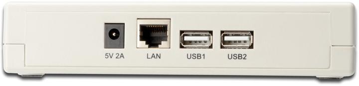 Actual product image Digitus 2+1 port print server