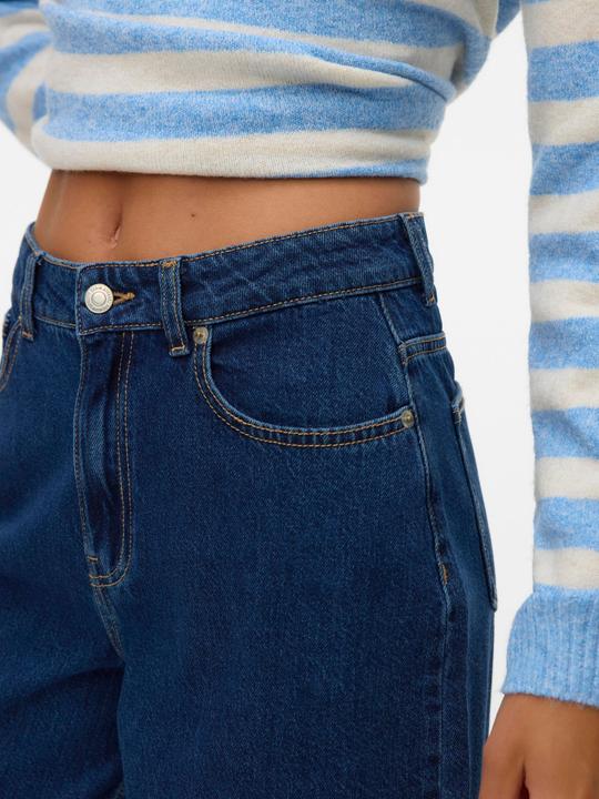 Produktbild Vero Moda VMESTELLE Hohe Taille Barrel Fit Jeans Mom Jeans (W28/L32)