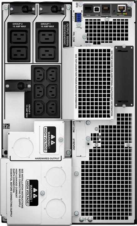 Actual product image APC Usv Srt10kxli, 10000w (10000 VA, 10000 W, Online double converter UPS)