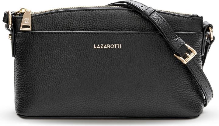 Lazarotti Bologna Leather Umhängetasche Leder 24 cm