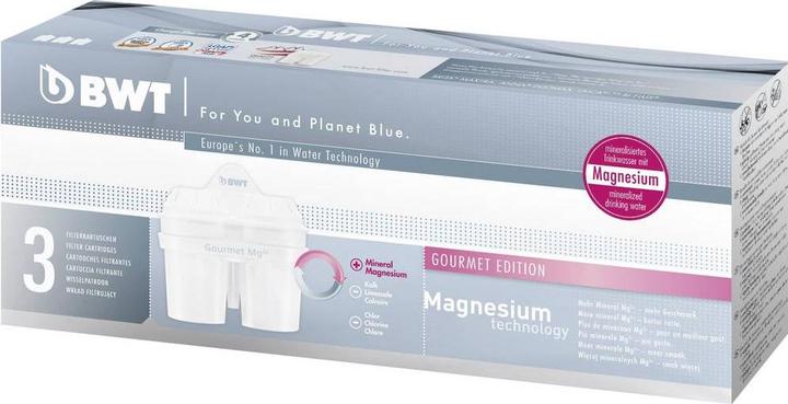 Image du produit BWT Cartouches filtrantes Eau minéralisée au magnésium 3+1 pack avantageux (4 x)