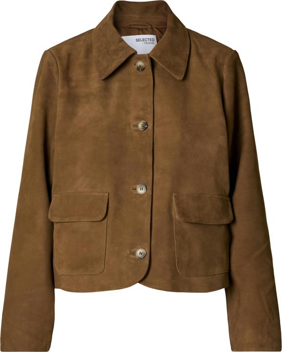 Selected Femme 100% Wildleder Jacke (38)