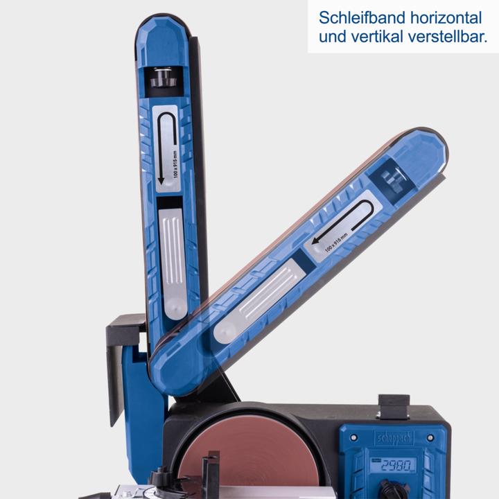 Produktbild Scheppach BTS900 (Tellerschleifer, Bandschleifer, 400 W)
