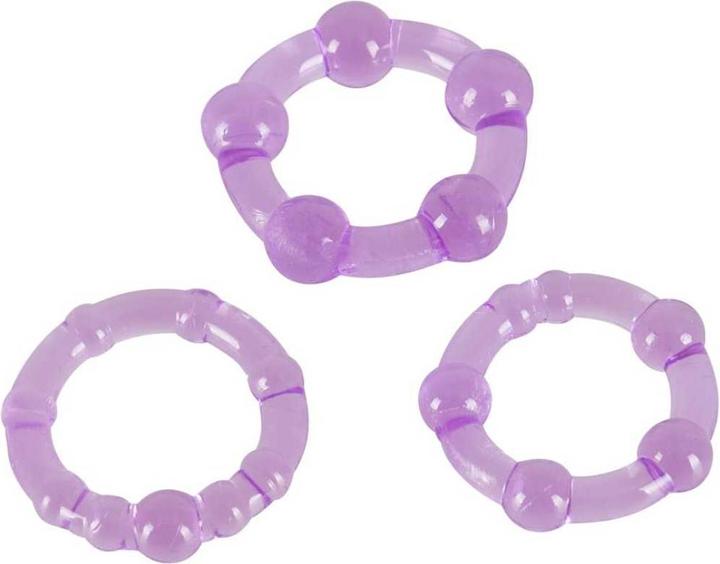 Immagine prodotto You2Toys Set di anelli per il pene "Get Hard" viola (4 cm)