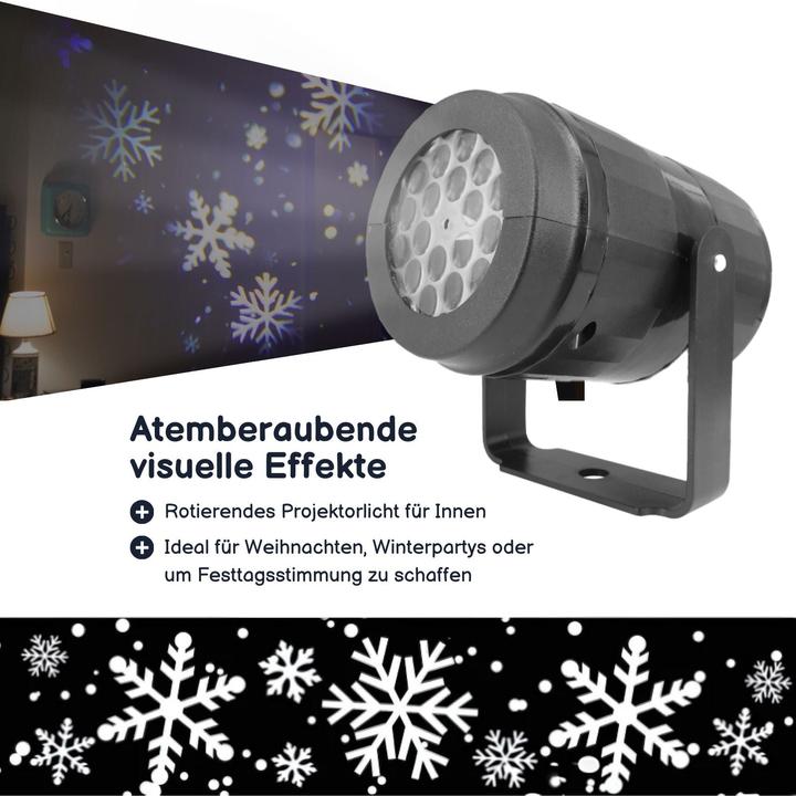 Produktbild Hermex Indoor-Schneeflocken-Projektor