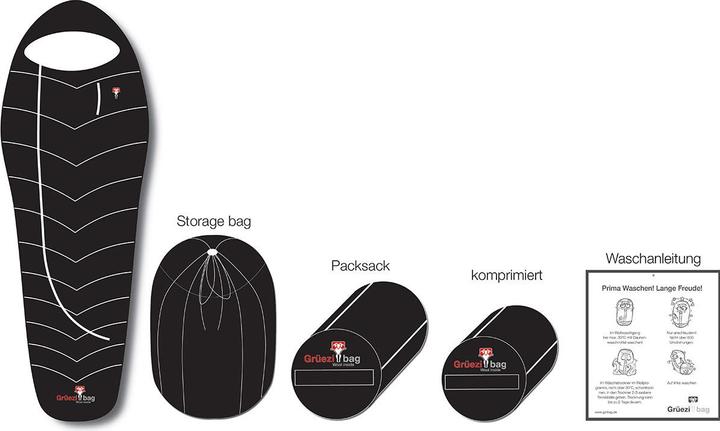 Produktbild Grüezi Bag Biopod DownWool Nature Comfort (215 cm)