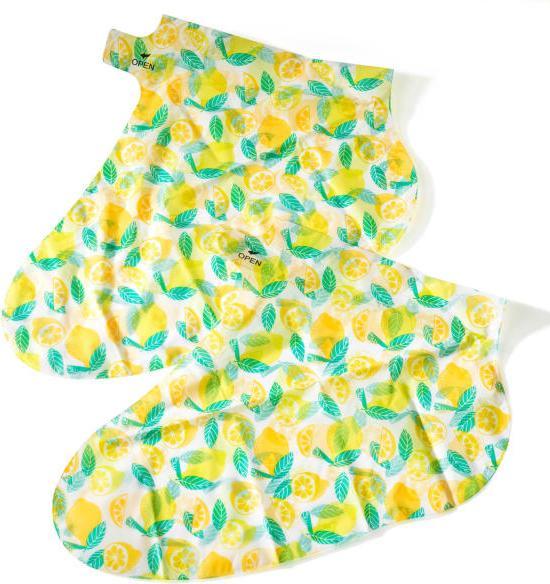 Produktbild dm Balea Fussmaske Socken (1 Paar) Buttermilk & Lemon (Fussmaske)