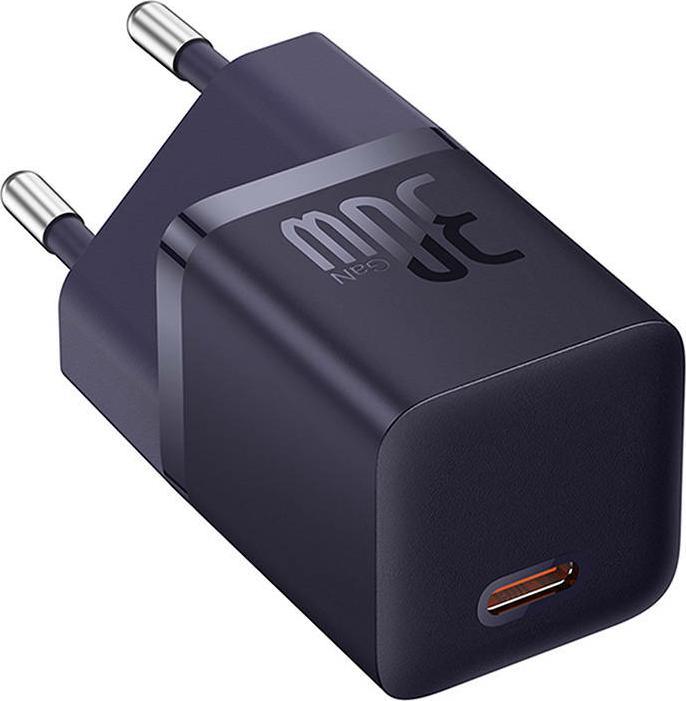 Immagine prodotto Baseus Mini caricatore da parete GaN5 30W (viola) (30 W)